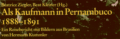 Als Kaufmann in Pernambuco 1888-1891